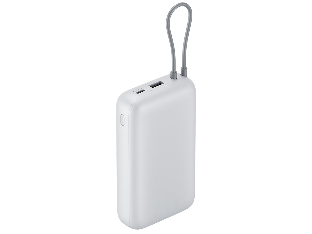 ba19a5c4b3ffb3c9.jpg Внешний аккумулятор с встроенным кабелем Xiaomi Power Bank (Integrated Cable), 20000 мАч 2