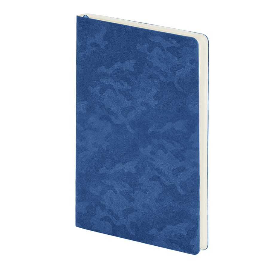 c98a682d-2927-11e8-9438-00155d640301 Бизнес-блокнот Tabby Franky, гибкая обложка, в клетку, синий 1