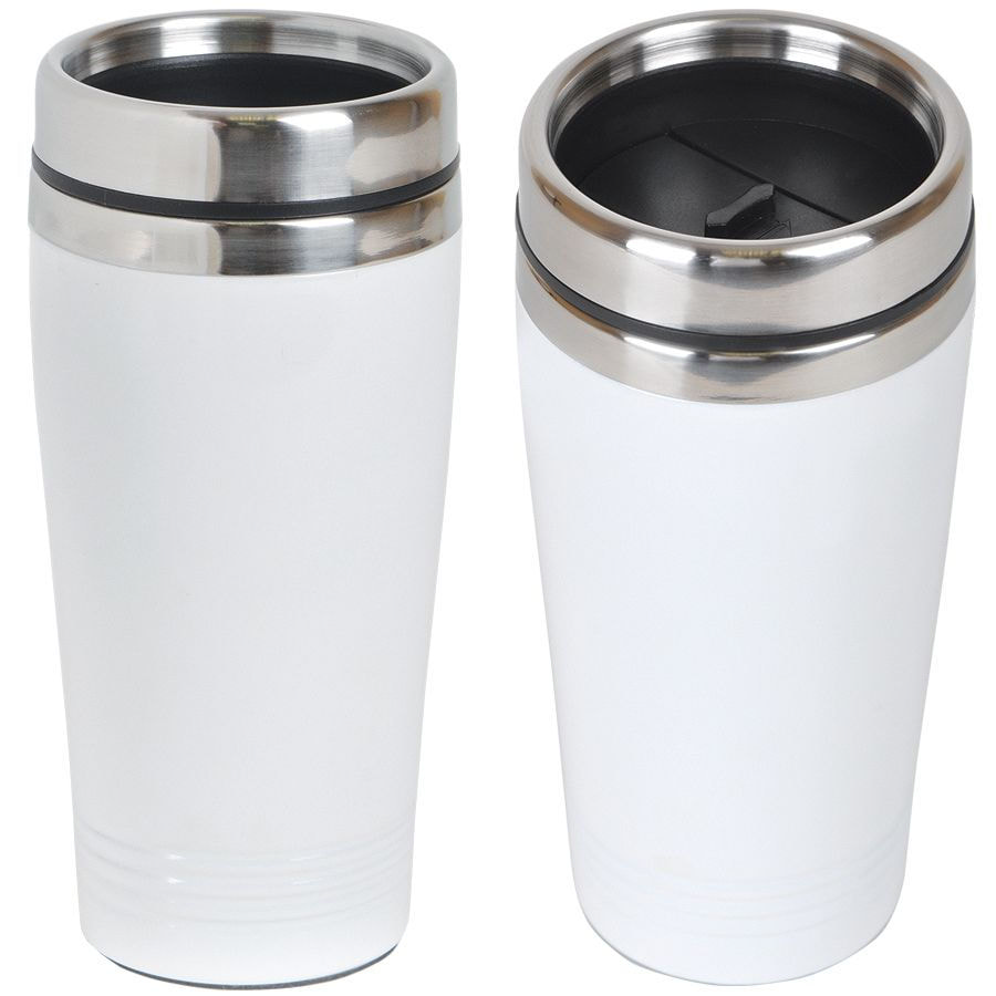 dd23d248-bc63-11e2-960d-18a9053c0de9 Термокружка "WHITE" 450 мл; белый; металл; лазерная гравировка, тампопечать 1