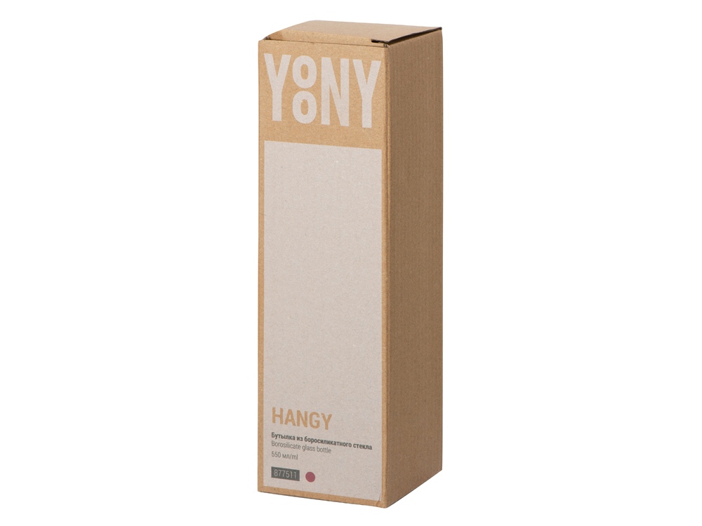 41ac00a43a7779d3.jpg Бутылка из боросиликатного стекла «Hangy», 550 мл 8