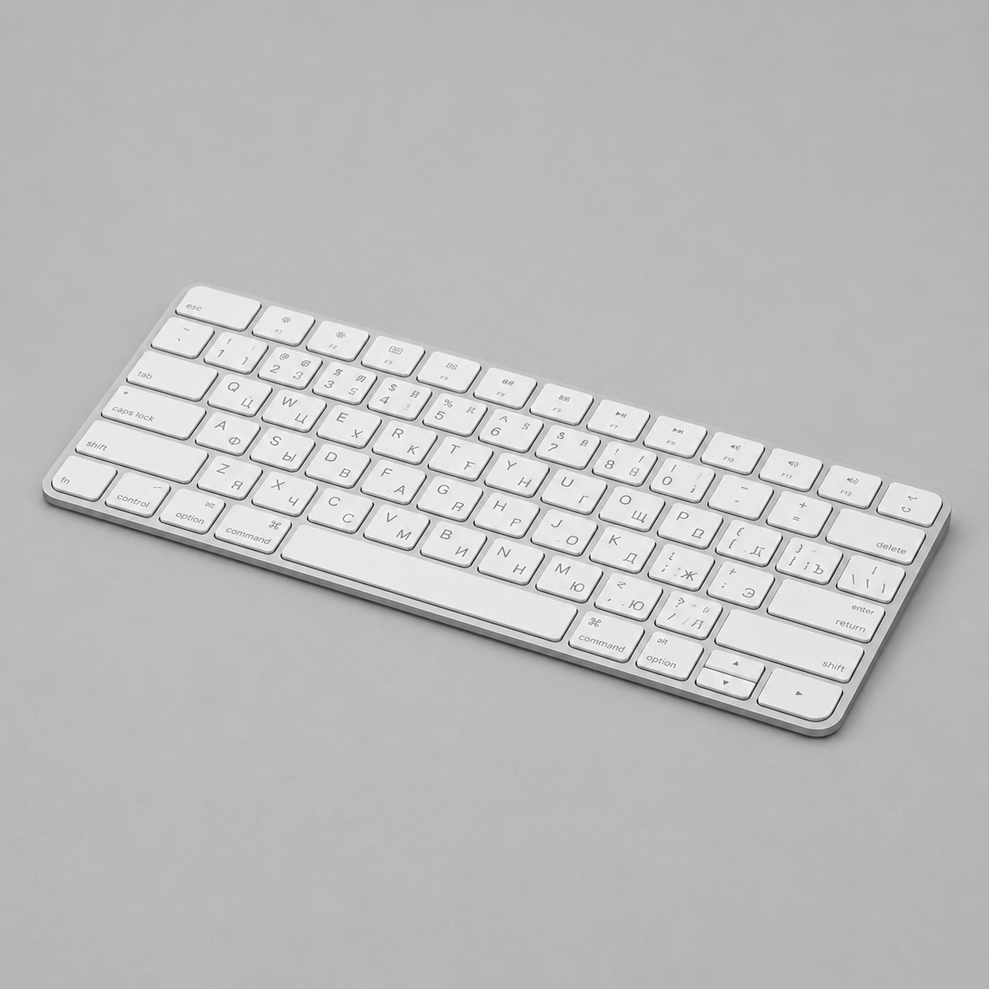 34fae3d0845af511.jpg Беспроводная клавиатура Air Keyboard для MAC, Windows, 500 мАч, алюминий 1