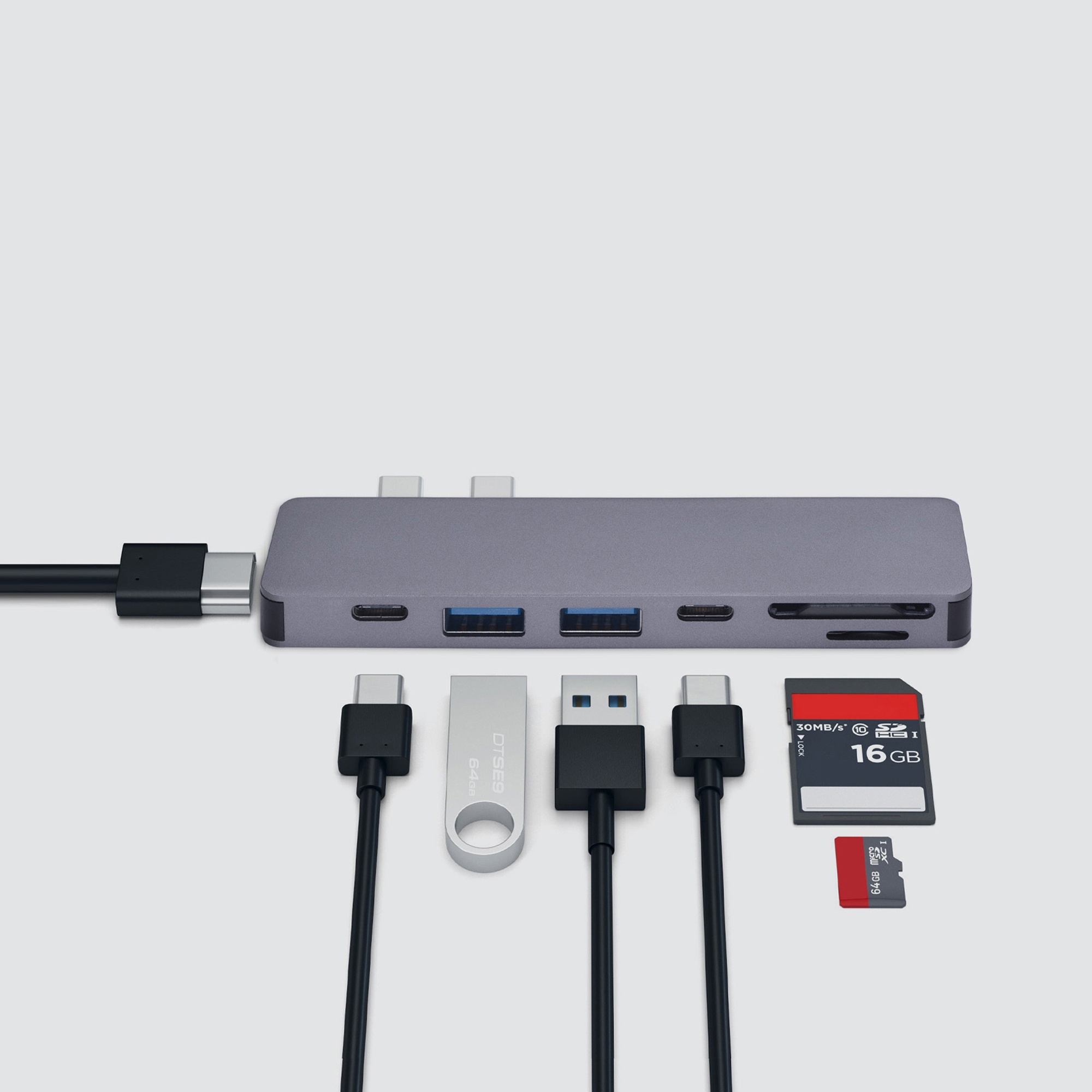 63786d9a1ce4badb.jpg USB-C адаптер для MacBook 7-в-1 3